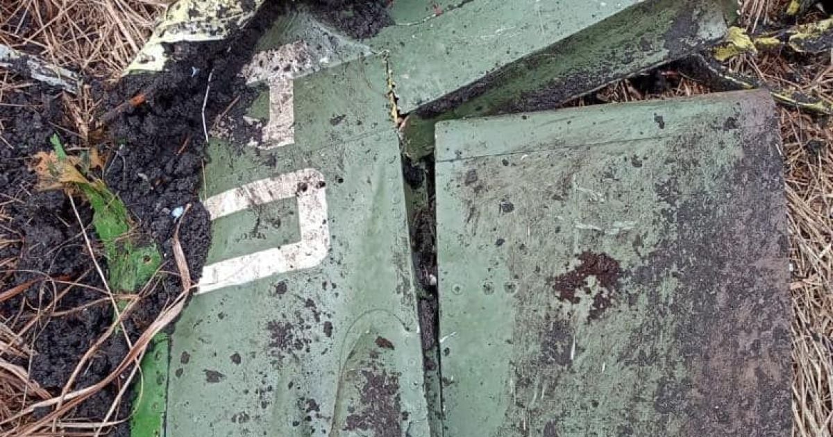 Мінус один: ЗСУ збили черговий ворожий літак (фото)