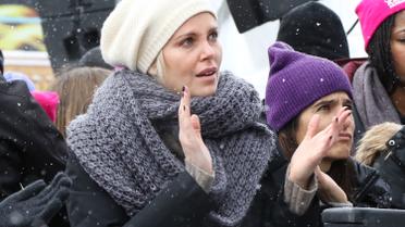 Шарлиз Терон плакала на женском марше против Трампа / © Getty Images