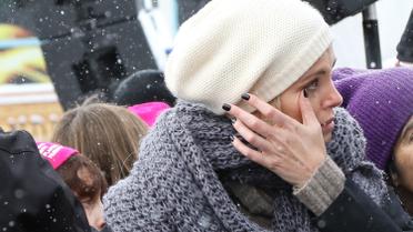 Шарлиз Терон плакала на женском марше против Трампа / © Getty Images