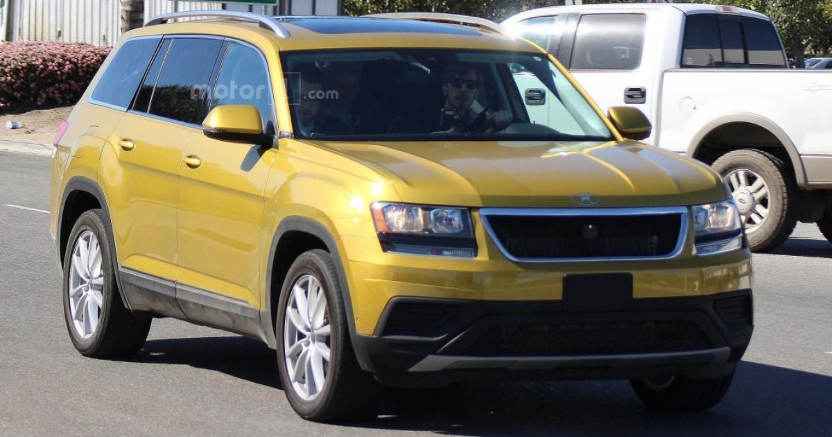 В США тестируют серийный кроссовер VW CrossBlue