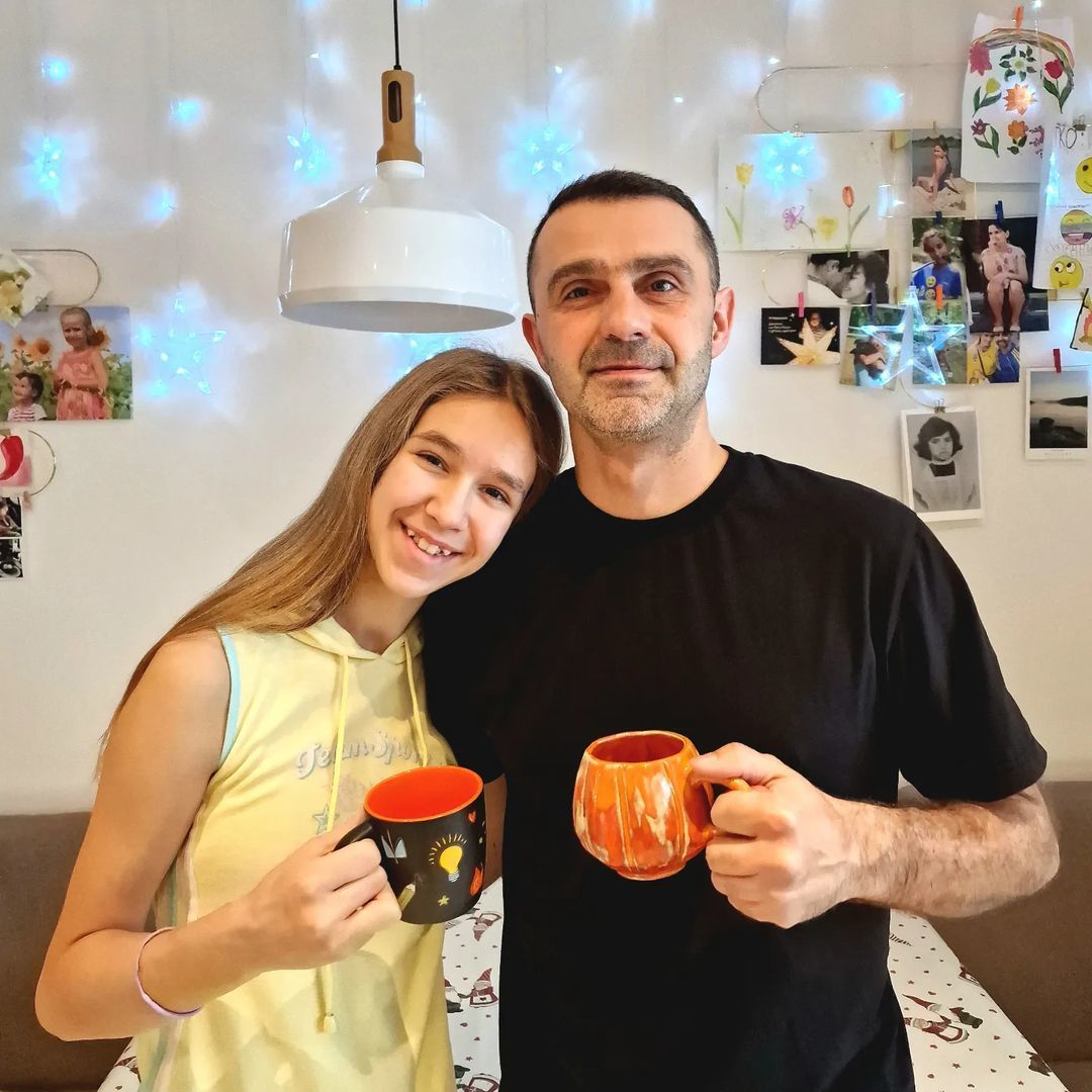 Тарас Стадницкий с дочерью / © 