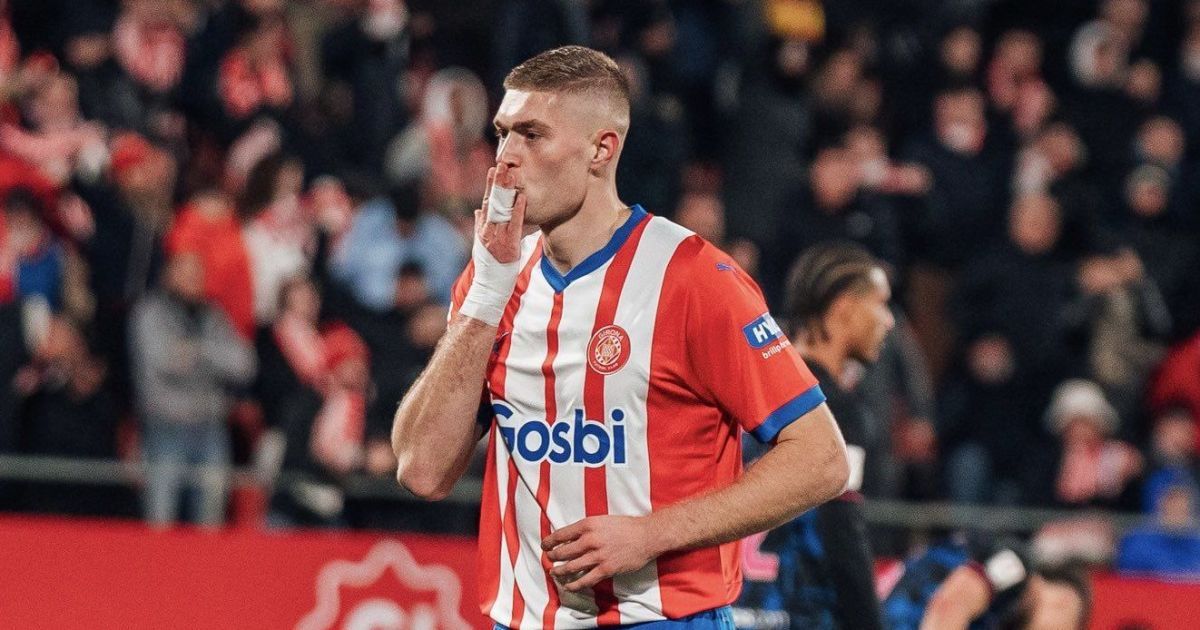 Артем Довбик / Фото: twitter.com/GironaFC