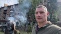 Кличко показал поврежденную пятиэтажку в Киеве