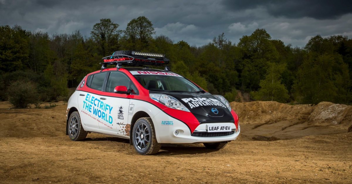 Nissan Leaf впервые принимает участие в гонке Mongol Rally