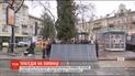 Во Львове автомобиль на иностранной регистрации влетел в остановку