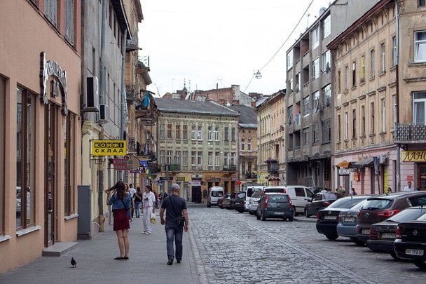 Фото: photo-lviv.in.ua, улица Госпитальная, где когда-то была сеть публичных домов
