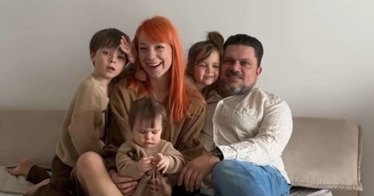 Світлана Тарабарова з родиною