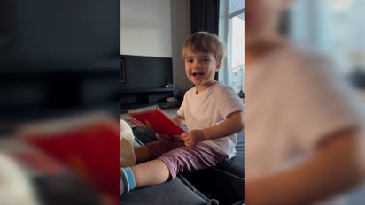 Володимир Дантес показав, як вчить сина Даші Кацуріної правильно говорити