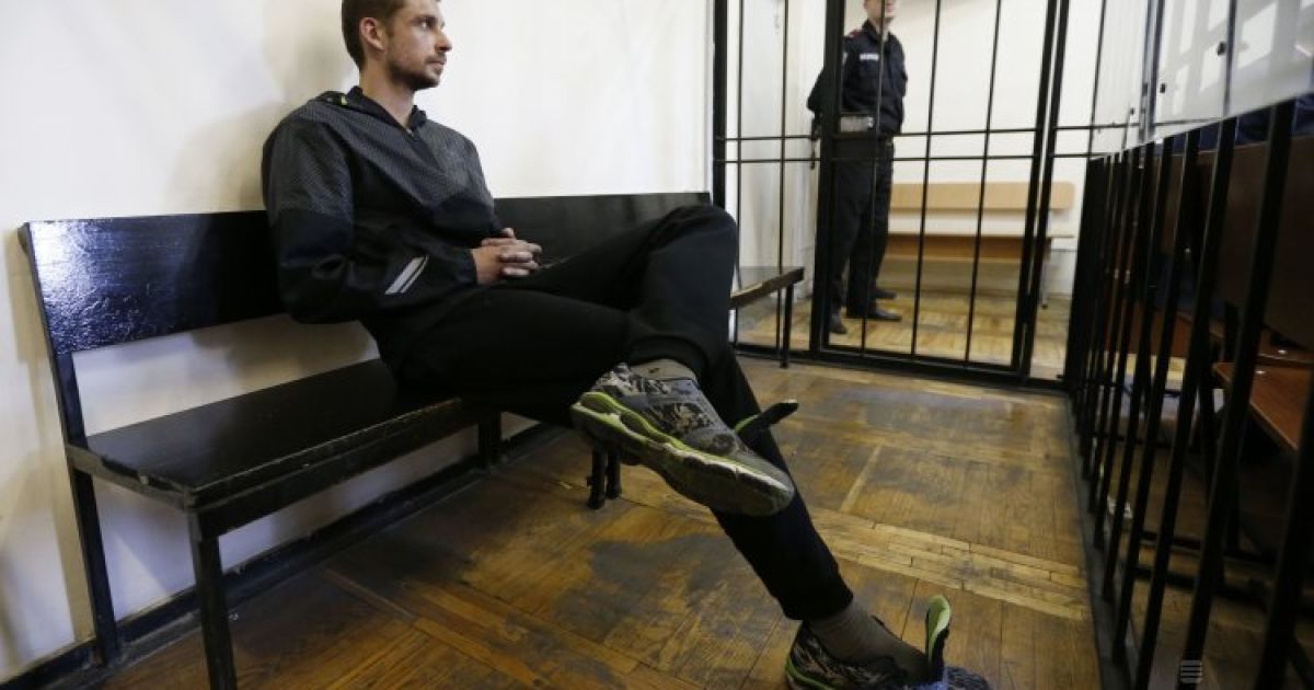 Підозрюваний у вбивстві Бузини Андрій Медведько. / © УНІАН
