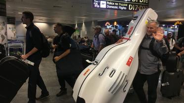 військовий оркестр зі США прилетів до Києва_1 / © Фото Валерии Ковалинской/ТСН
