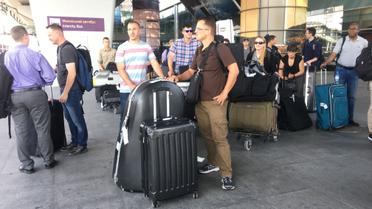 військовий оркестр зі США прилетів до Києва_3 / © Фото Валерии Ковалинской/ТСН