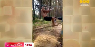 Виталий Шовкопляс из Полтавы подтянулся на одной руке 273 раза и побил этим мировой рекорд Гиннеса