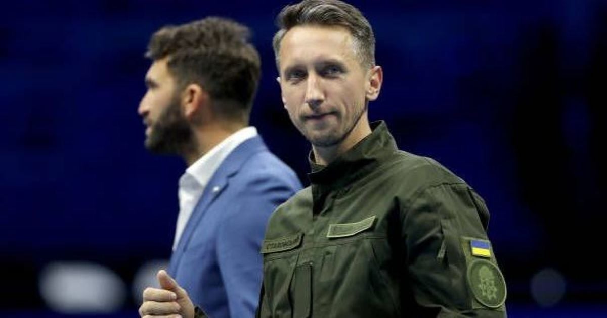 "Спасибо украинцам за мужество": Стаховский в форме Нацгвардии попрощался с теннисом во время церемонии в Турине