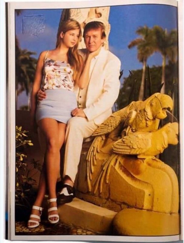 Иванка Трамп с отцом для обложки Vanity Fair