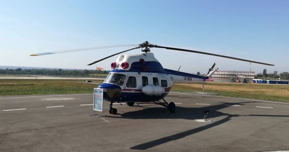 Перший український вертоліт отримав символічну назву "Надія" / © Мотор Січ