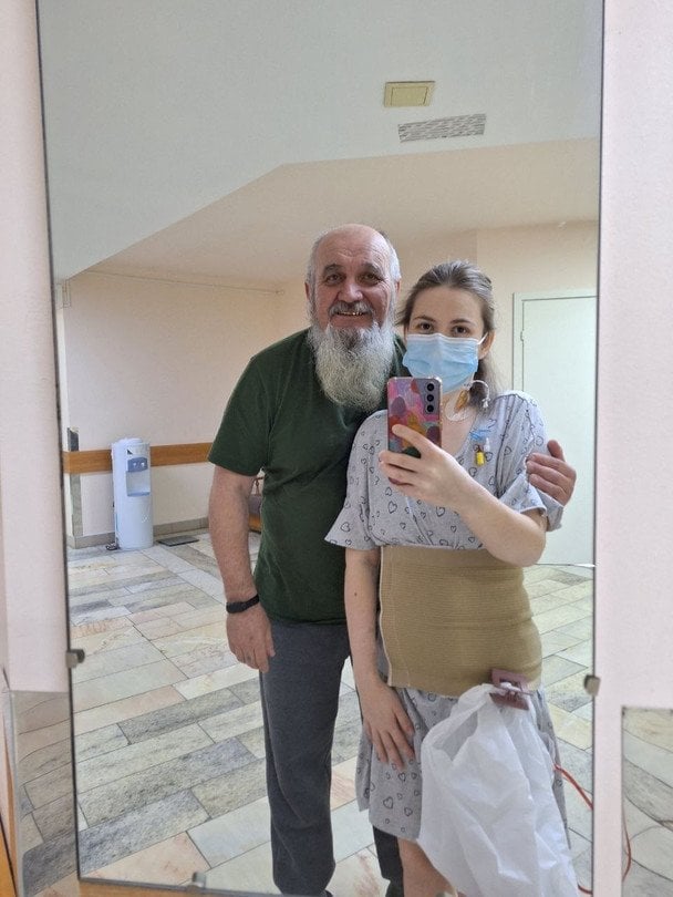 Бітько віддав донці свою нирку, аби врятувати їй життя
