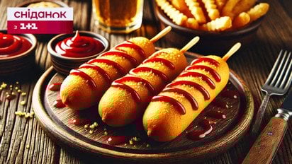Корн-доги: чудова закуска для дітей та дорослих! Рецепти Сніданку з 1+1