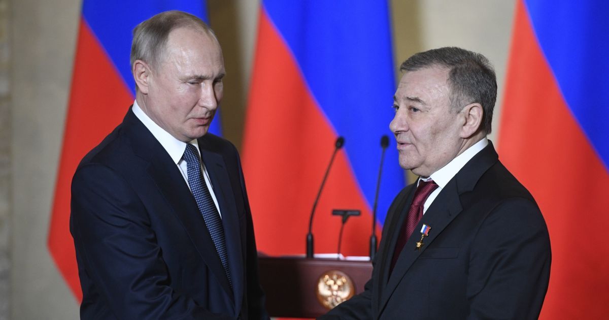 Владимир Путин и Аркадий Ротенберг