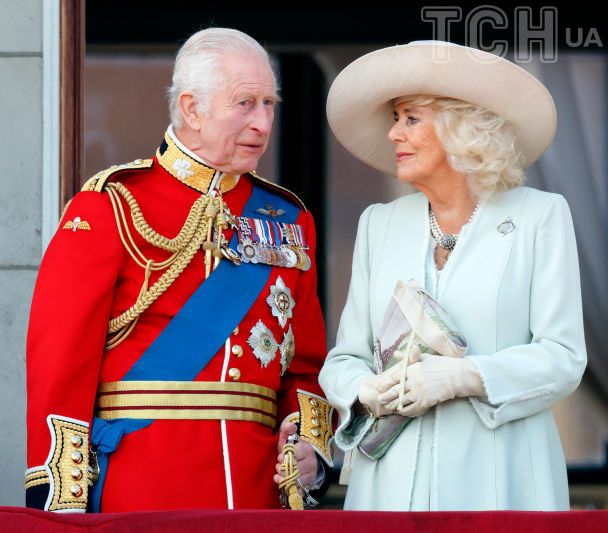 Король Чарльз III та королева Камілла на параді Trooping the Colour 2024 / © Getty Images