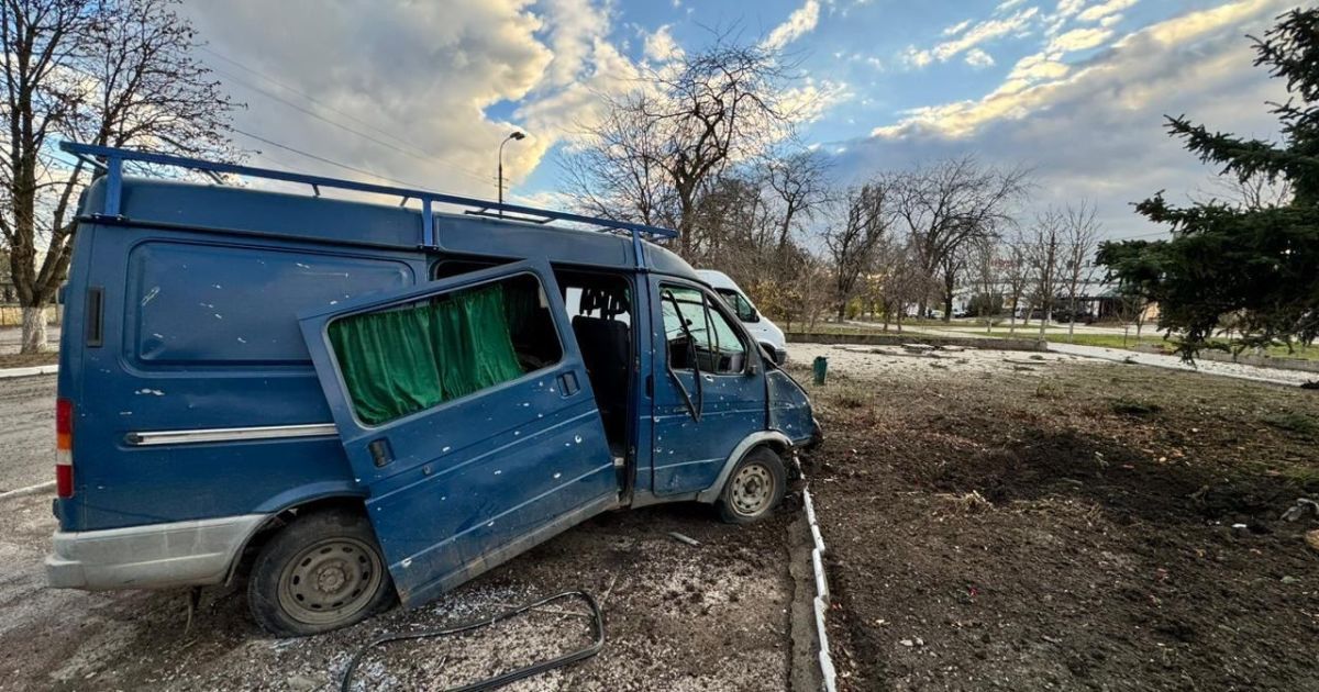 Наслідки обстрілу Білозерки 16 листопада / Ілюстративне фото