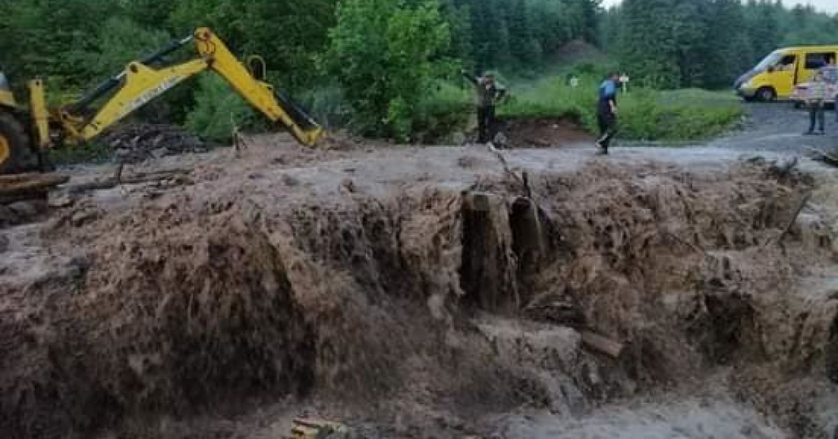 Злива на Рахівщині_1 / © ДП "Ясінянське ЛМГ"