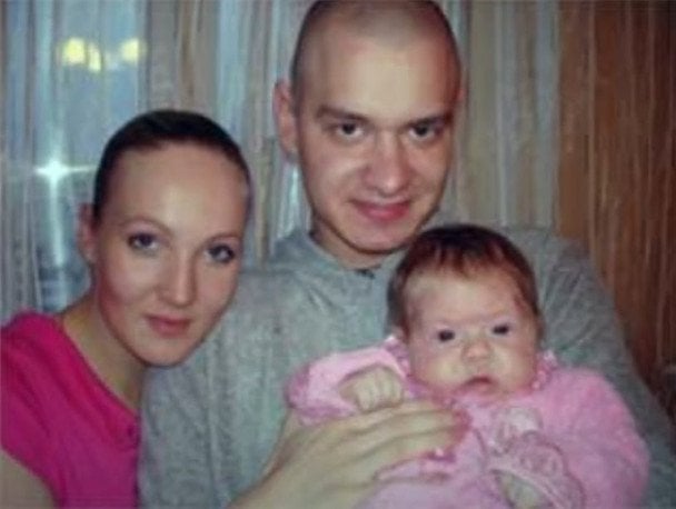 Євген Кошовий з родиною