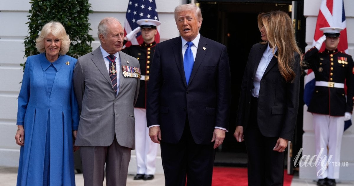 Королева Камілла і король Чарльз, Дональд Трамп та Меланія Трамп