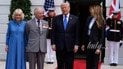 Королева Камілла і король Чарльз, Дональд Трамп та Меланія Трамп