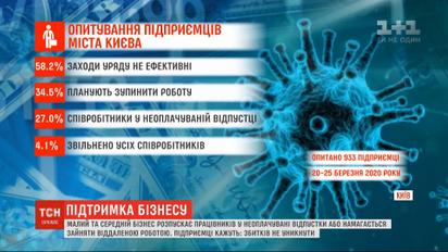 Чи зможе Україна фінансово підтримувати малий та середній бізнес, який найбільше потерпає через карантин