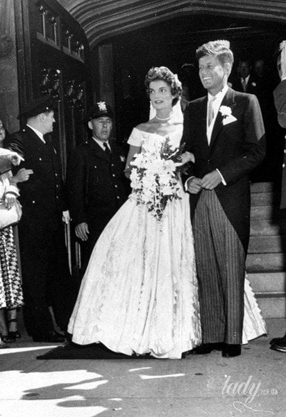 Джон и Жаклин Кеннеди, их свадьба 12 сентября 1953 года / © Associated Press