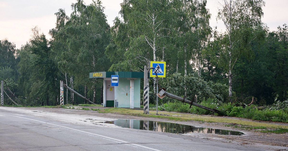 На Київщині потужний буревій повалив дерева, електроопори та позривав дахи у десятків будинків