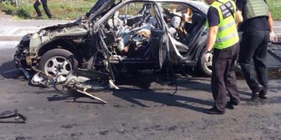 В результате взрыва авто полковника ГУР в Киеве пострадали двое прохожих