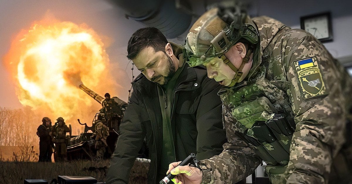Володимир Зеленський та Олександр Сирський