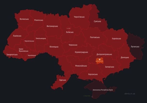 Повітряна тривога 27 лютого