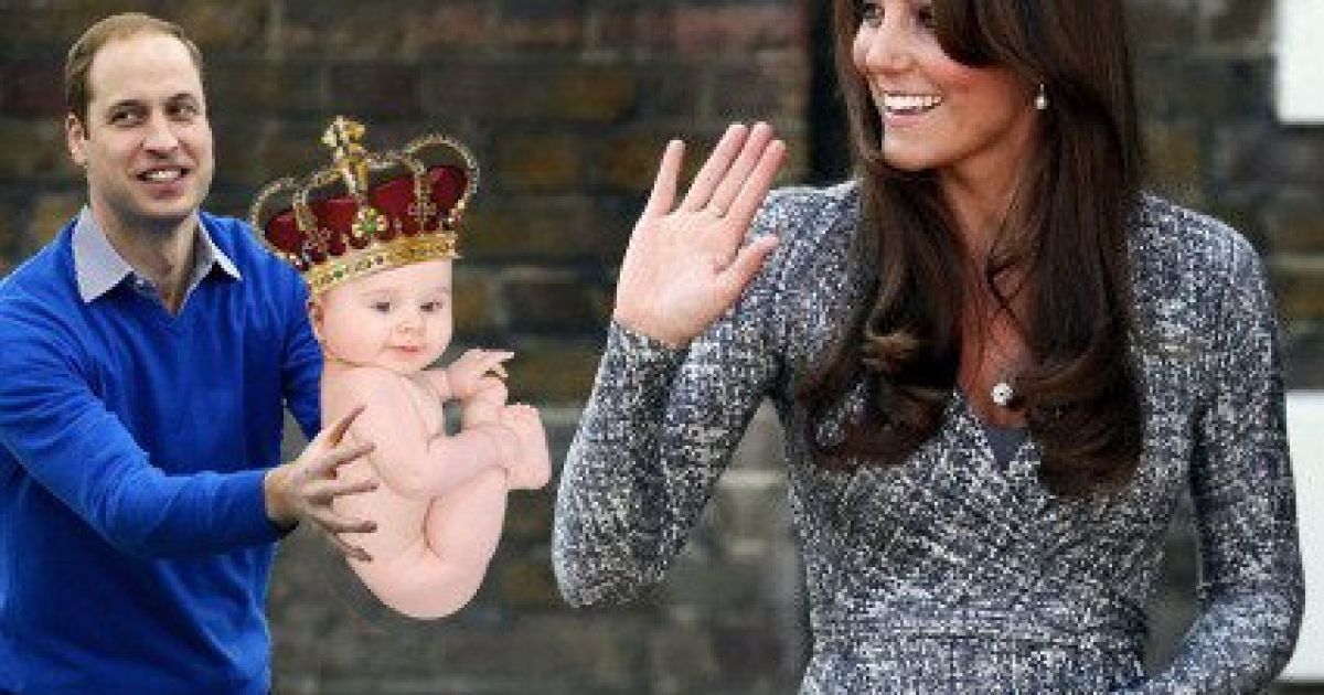 Принц Ульям и Кэтрин в ожидании первенца