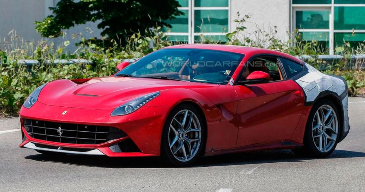 Ferrari приступила к испытаниям обновленной F12 Berlinetta