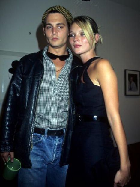 Джонни Депп и Кейт Мосс в 1998 году / © Getty Images