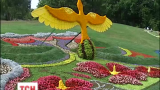 В столице на Певческом поле открыли 60 юбилейную выставку цветов