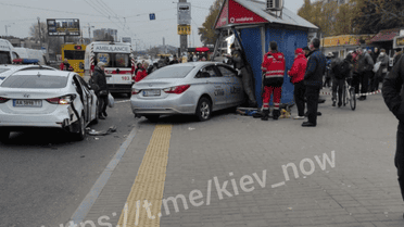 ДТП на Окружній / © "Киев Сейчас"