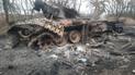 Українські військові знищили російський танк на Чернігівщині завдяки інформації з чат-боту: фото