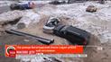 В котлован на строительстве новой кольцевой дороги влетели сразу два автомобиля