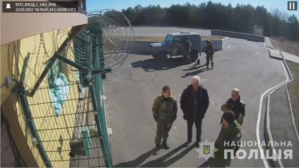 Микола Мулюкін на ЧАЕС / Фото: Національна поліція України