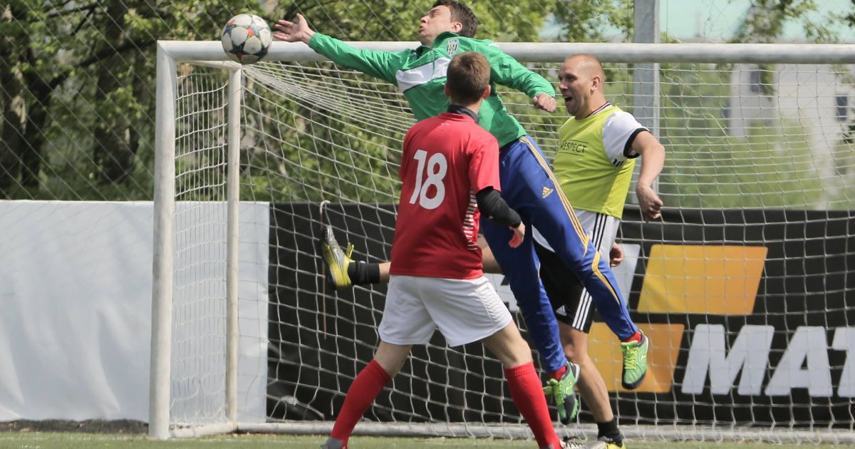 Цыганык - лучший вратарь турнира / © Канал 2+2