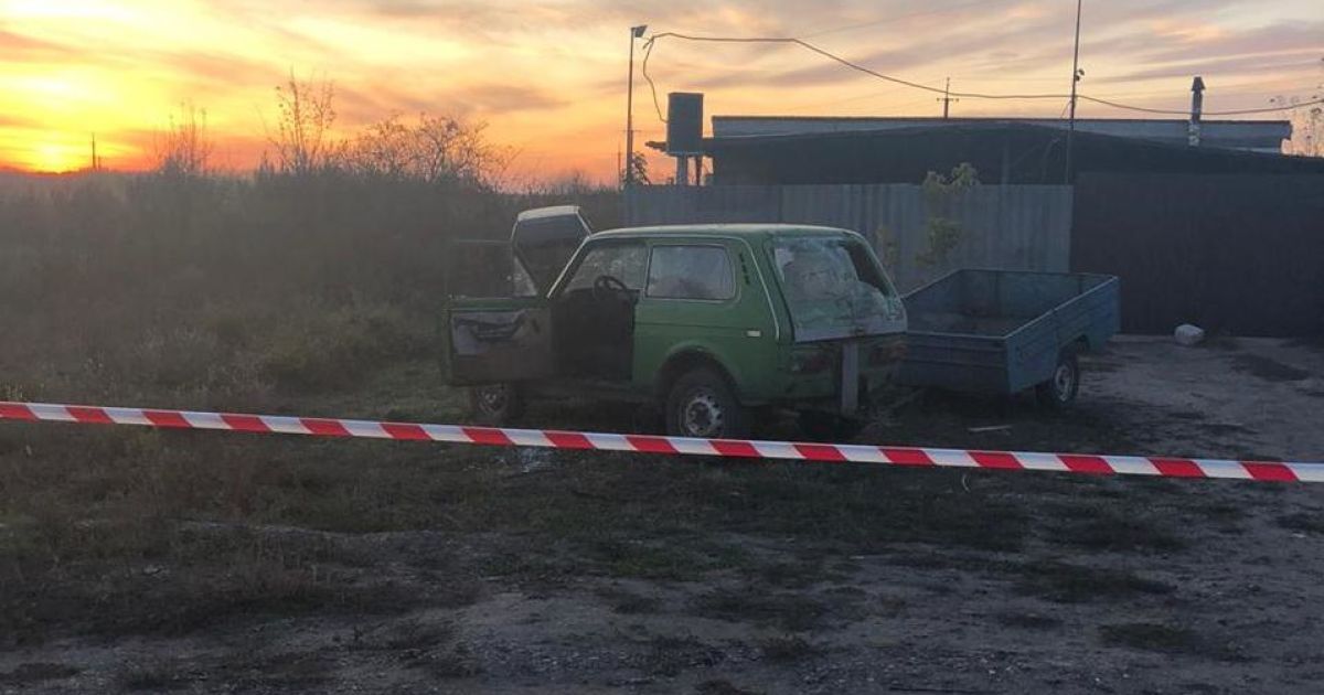 На Сумщине в автомобиле взорвалась граната, погиб мужчина