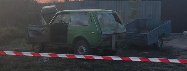 На Сумщині в автомобілі вибухнула граната, загинув чоловік