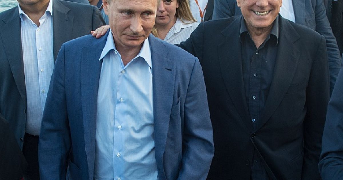 Путин и Берлускони провели уикенд в Крыму / © Getty Images