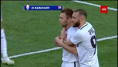 Заря - Львов - 2:1. Видео гола Караваева