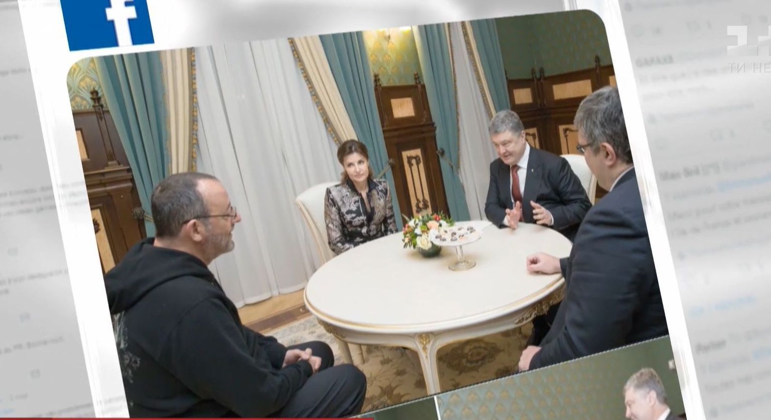 Французький актор Жан Рено навідався до Адміністрації українського президента