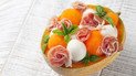 Як приготувати абрикосову закуску з сиром і хамоном