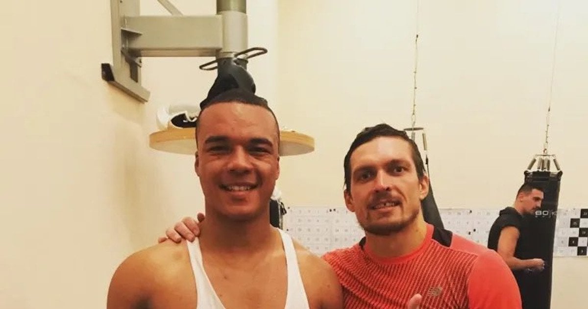 Фабіо Вордлі та Олександр Усик